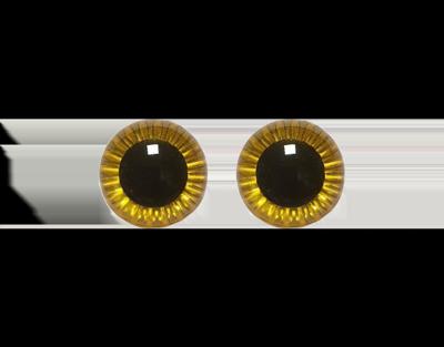 Ogen Uil Geel - 6mm Ogen Uil Geel - 6mm