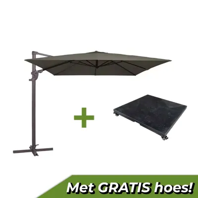 Monaco 3x3 flex III grijs met verrijdbare 90kg voet Monaco 3x3 flex III grijs met verrijdbare 90kg voet