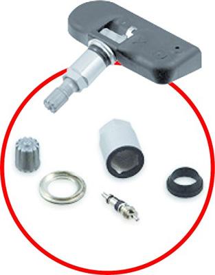 KS Tools 149.0200 RDKS / TPMS serviceassortiment voor bandenspanningscontrolesystemen, 142-delig