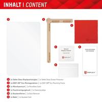 Displex Tablet glas (9H) voor Samsung Galaxy Tab A9, eco-montageframe L-vorm, onbreekbaar, ultradun, onzichtbaar - thumbnail