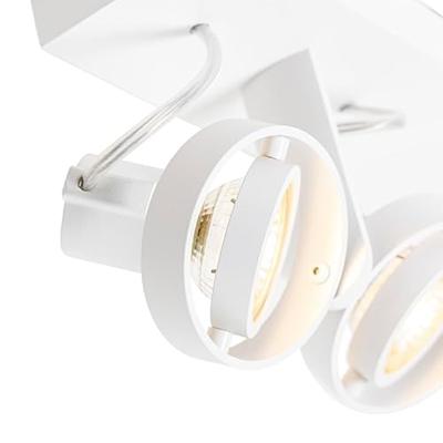 QAZQA Moderne spot wit 2-lichts - Master 50 QAZQA Moderne spot wit 2-lichts - Master 50