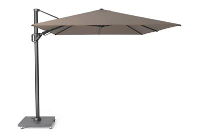 Platinum | Zweefparasol Challenger T² Premium 350 x 260 cm | Havanna