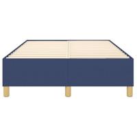 Bedframe zonder matras 120x200 cm stof blauw - thumbnail