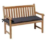 Tuinbank kussen 150x48cm Panama Grijs - thumbnail