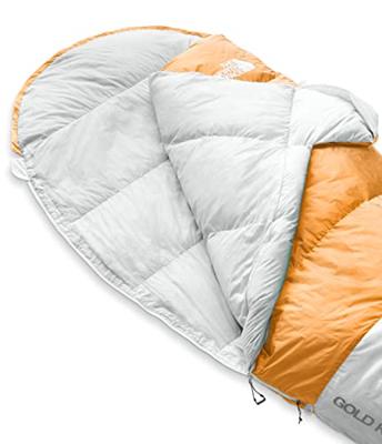 The North Face Gold Kazoo Eco Mummie Slaapzak Citrine Yellow - Tin Grey Long The North Face Gold Kazoo Eco Mummie Slaapzak Citrine Yellow - Tin Grey Long