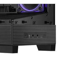 ASUS A31 Plus TG ARGB BLACK Midi Tower Zwart - thumbnail