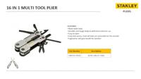 Stanley handgereedschap FATMAX T16 16 in 1 MULTITOOL | FMHT0-72414 - FMHT0-72414 - thumbnail