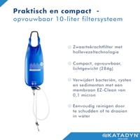 Katadyn Befree Gravity 10,0L Waterfilter Blauw 10,0L - thumbnail