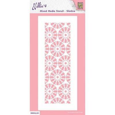 Nellie's Choice • stencil slimline size crystal