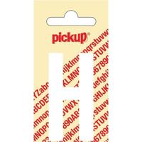 Plakletter Nobel Sticker witte letter H Pickup - Pickup - thumbnail