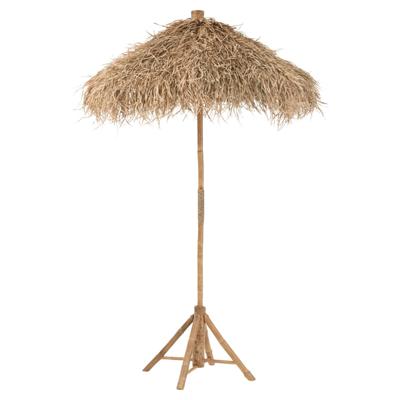 J-Line Parasol op Voet Bamboe