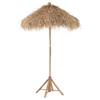 J-Line Parasol op Voet Bamboe - thumbnail