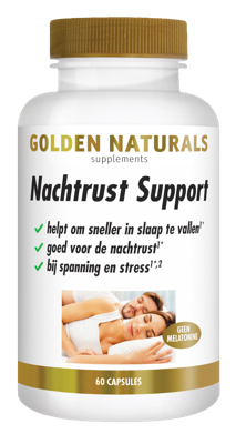 Golden Naturals Nachtrust support 60 Capsules