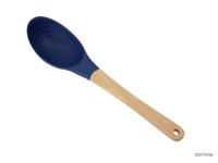 HIT trading Opscheplepel hout/nylon zwart 33 cm - thumbnail