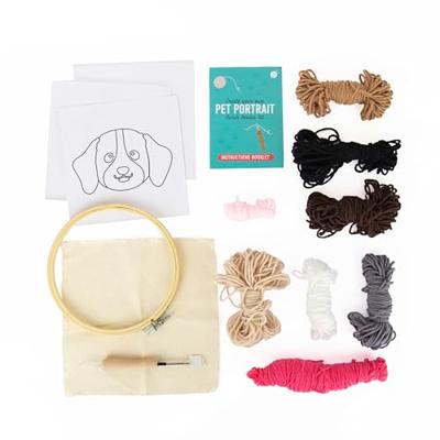 Gift Republic DIY kit - Honden Punch Needle