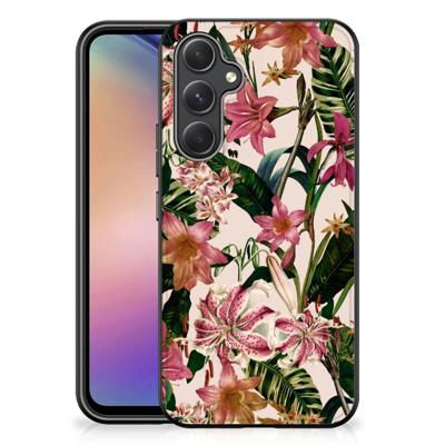 Samsung Galaxy A54 Bloemen Hoesje Flowers Samsung Galaxy A54 Bloemen Hoesje Flowers