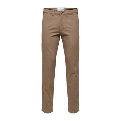 SELECTED HOMME gemêleerde slim fit chino Miles petrified oak SELECTED HOMME gemêleerde slim fit chino Miles petrified oak