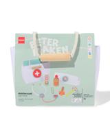 HEMA Dokterstas 21x19x12cm hout - thumbnail