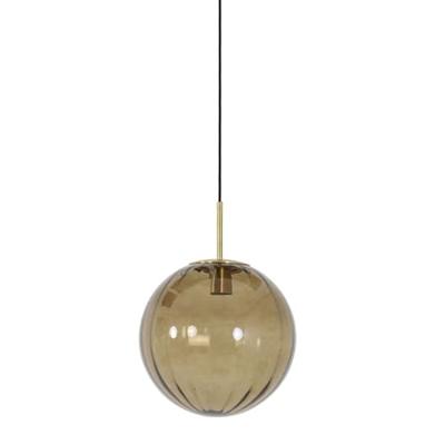 Light & Living Hanglamp 'Magdala' Ø30cm, kleur Bruin