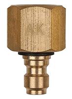 KS Tools 150.2651 Adapterstuk M12x1,5 binnenschroefdraad en 1/4 slangaansluiting - thumbnail