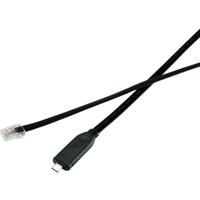 Renkforce USB-C, RJ45 Adapterkabel Voor consolepoort (router/switch) 3.00 m Zwart - thumbnail