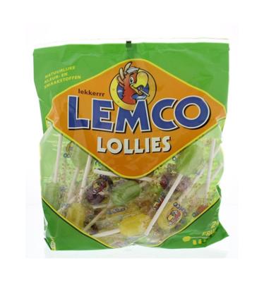 Lemco Vruchten lollies 240 Gram Lemco Vruchten lollies 240 Gram