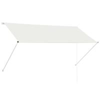VidaXL Luifel uittrekbaar 250x150 cm crème - thumbnail