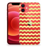 iPhone 12 Mini | TPU bumper | Waves Yellow - thumbnail