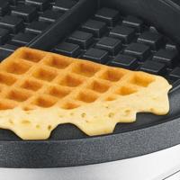 Sage THE NO-MESS WAFFLE Wafelmaker Zilver - thumbnail