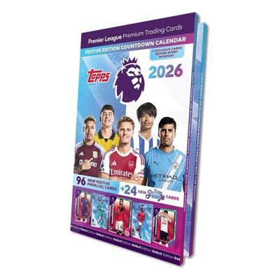 Premier League Trading Cards 2026 Countdown calendar