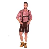 Lederhose kort bruin - thumbnail