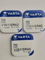 Varta Knoopcel 301 1.55 V 1 stuk(s) 82 mAh Zilveroxide SILVER Coin V301/SR43 NaBli 1 - thumbnail