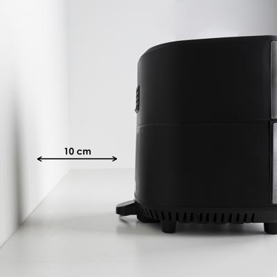 Princess 01.182037.01.001 Airfryer 4.5 l 1500 W Appbased, Timerfunctie Zwart, Zilver