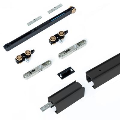 Xperta set - 2m - onzichtbaar - 2 SC - zwart - 1x100kg