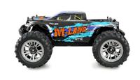 Amewi M-Land Blauw Brushed 1:16 RC modelauto voor beginners Elektro Monstertruck 4WD RTR 2,4 GHz - thumbnail