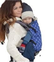 Luna Dream draagzak Grow Up Forest katoen grijs/groen - thumbnail