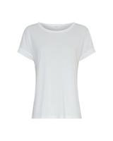 Msch Copenhagen Mschfenya Modal Tee 18292 T-shirt Korte Mouw Bright White - thumbnail