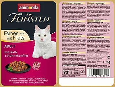 ANIMONDA vom Feinsten Kalf - nat kattenvoer - 85 g