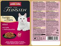 ANIMONDA vom Feinsten Kalf - nat kattenvoer - 85 g - thumbnail