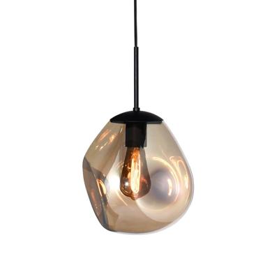Masterlight HanglampLava 1x goud glas Ø 24cm - 2760-05-02-61