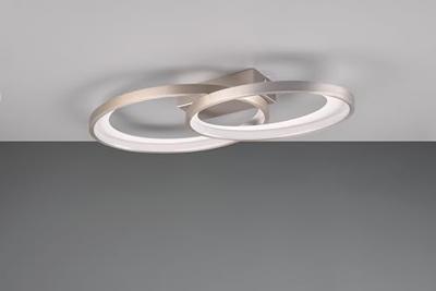Trio PlafondlampMalaga nikkel - R64482107