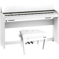 Roland F701-WH White digitale piano inclusief pianobank - thumbnail