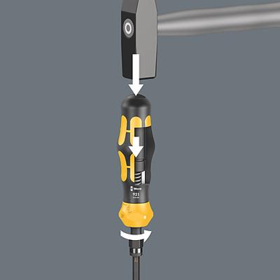 Wera 921 Kraftform Plus slagschroevendraaier- Serie 900, 1/4" x 163.5 mm - 05018100001 Wera 921 Kraftform Plus slagschroevendraaier- Serie 900, 1/4" x 163.5 mm - 05018100001