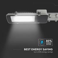 LED Straatlamp - 50 watt 6000 lumen - 4000K neutraal wit - IK08 - Flikkervrij - Samsung LEDs - IP65 waterdicht - thumbnail