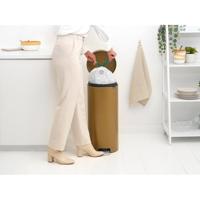 Brabantia pedaalemmer NewIcon 30 liter warm brass - thumbnail