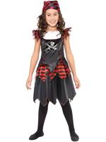 Piraten verkleedkleding meisje - thumbnail