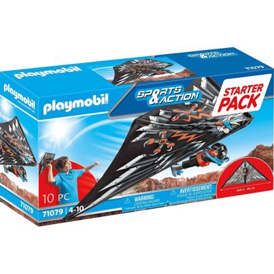 PLAYMOBIL sports & action - starterpack deltavlieger constructiespeelgoed (71079)