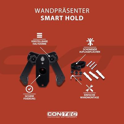 CONTEC presentatie-haken "smart hold ct wall presenter smart hold black