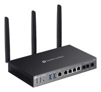 TP-Link Omada AX3000 draadloze router Gigabit Ethernet Dual-band (2.4 GHz / 5 GHz) Zwart - thumbnail