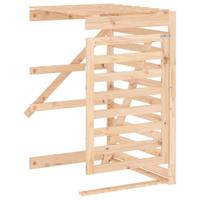 Containerberging verlengstuk massief grenenhout - thumbnail